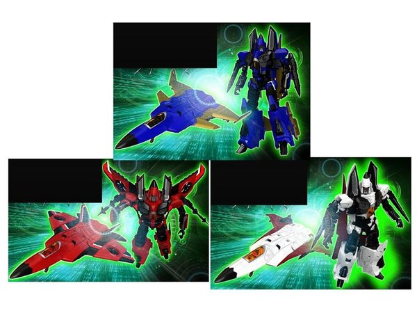 IGear Raptor Squadron  IG C04 Jet, IG C05 Elegy, IG C06 Attack Not Coneheads Figure Image  (1 of 4)